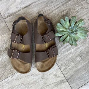 Suede Birkenstock’s with Back Straps!